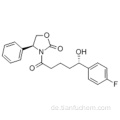 (4S) -3 - [(5S) -5- (4-Fluorphenyl) -5-hydroxypentanoyl] -4-phenyl-1,3-oxazolidin-2-on CAS 189028-95-3